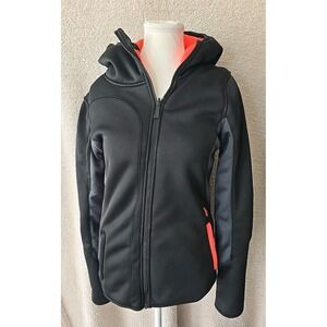Volcom Apium TDS Hooded Full-zip Jacket Coat Womens XS Black